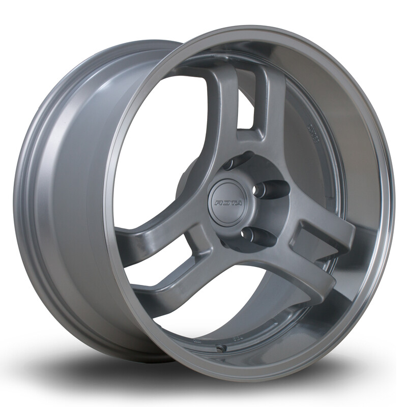 ROTA HM3 15" 4x100 SILVER Wheels Genuine - Image 2