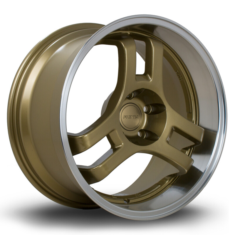 ROTA HM3 15" 4x100 GOLD Wheels Genuine - Image 2