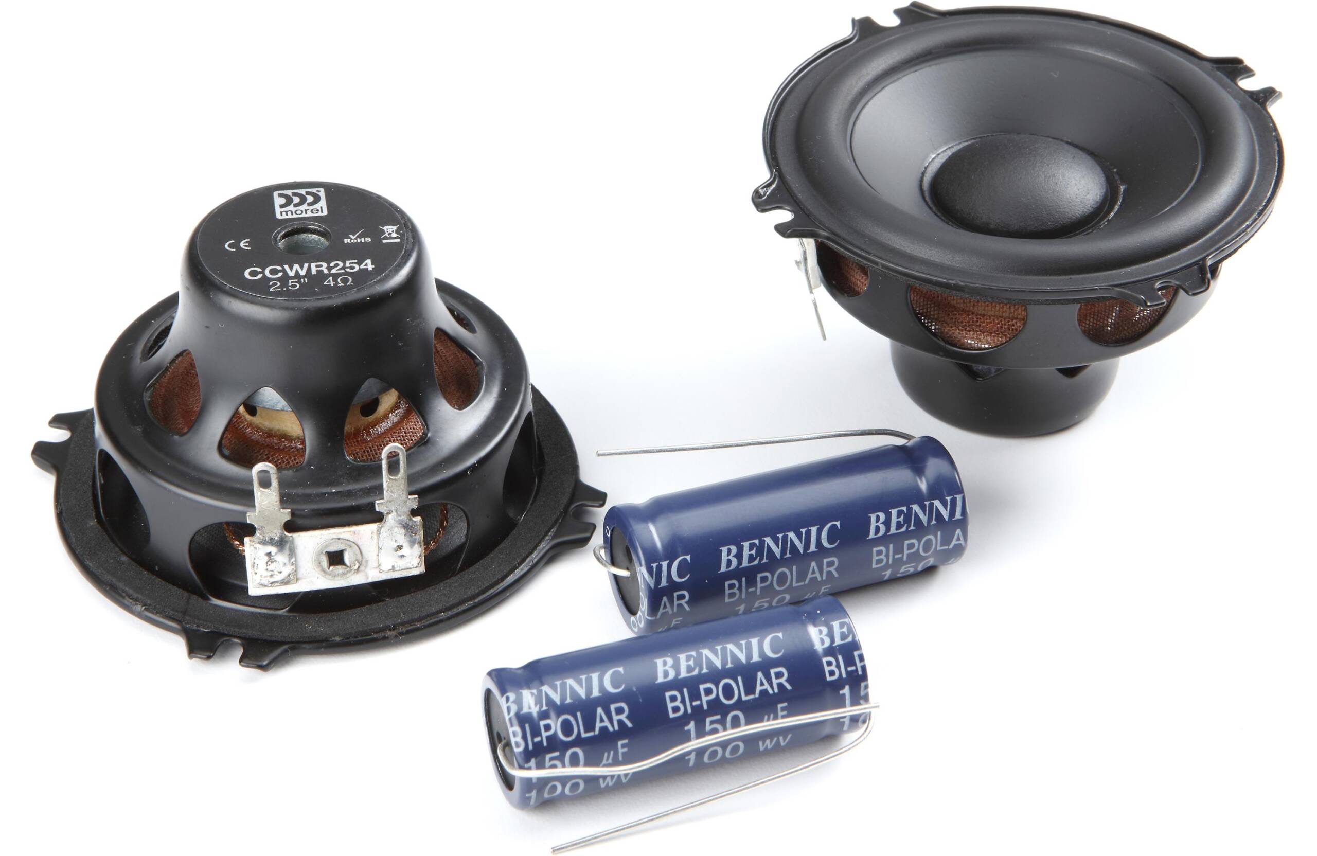Morel CCWR254 Wide Range Series 2.5" Midrange Speakers Genuine - Image 2