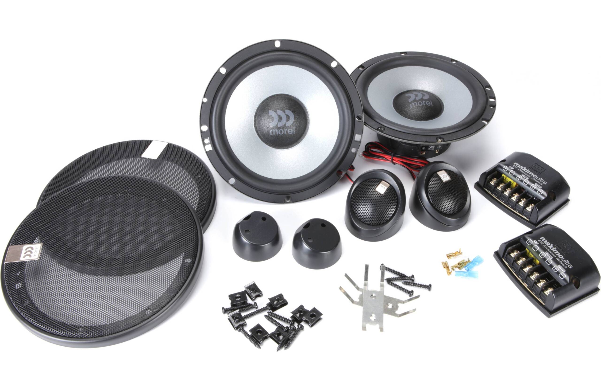 Morel Maximo Ultra 602 2-way Component Speaker System 6.5" Genuine - Image 2