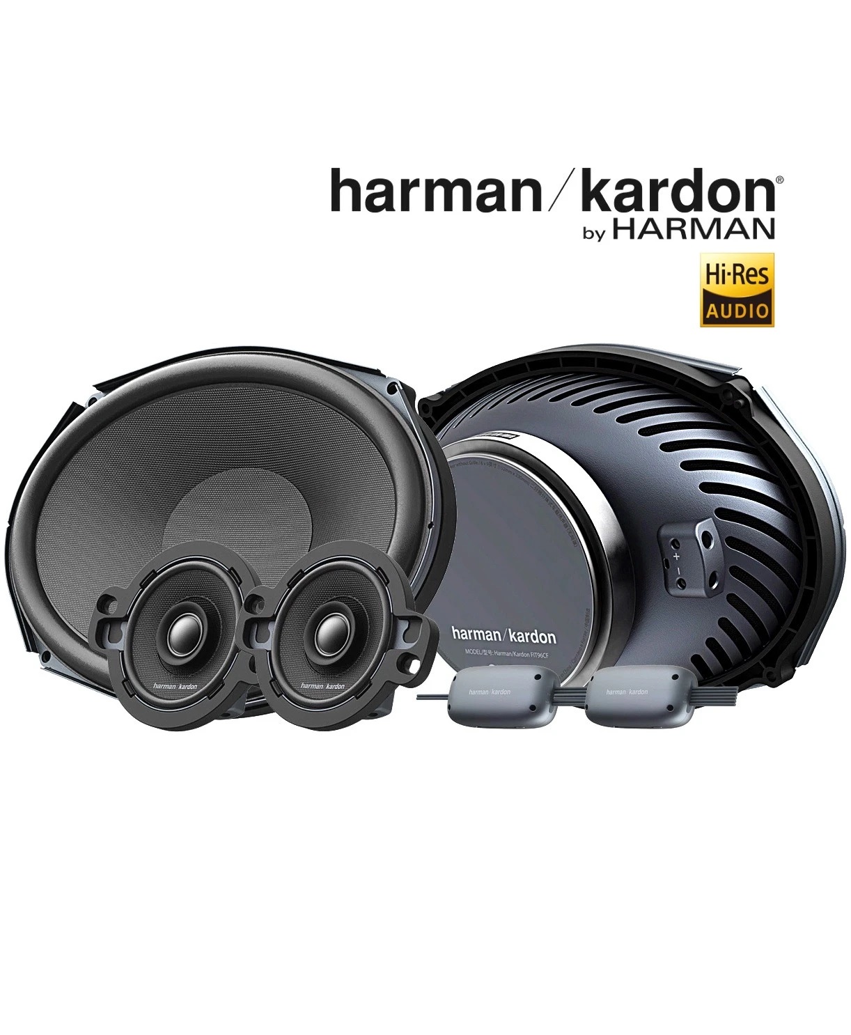 HARMAN KARDON FIT 96MCF 3-Way Component Speaker Genuine - Image 2