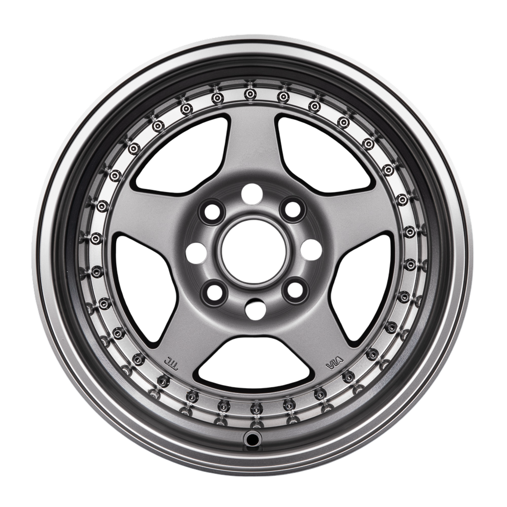 ROTA KYUSHA 15x7" 4x100 SILVER POLISHED LIP Wheels Genuine - Image 3