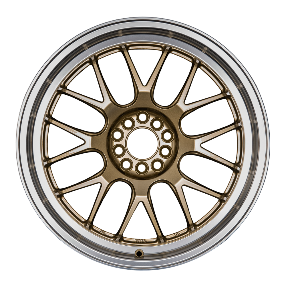 ROTA MXR F/R 17" 5x114 GOLD POLISHED LIP Wheels Genuine - Image 3