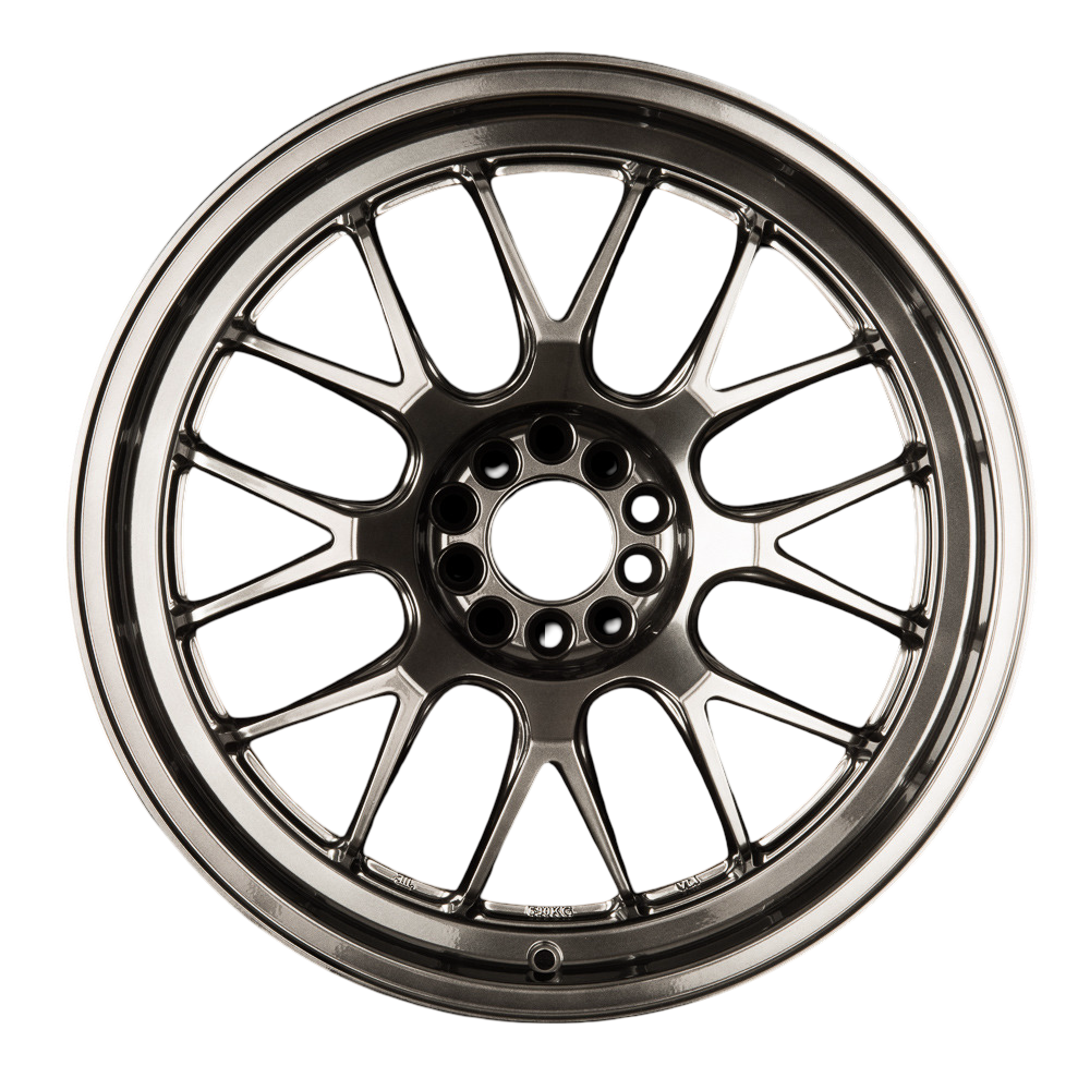 ROTA MXR F/R 18x8.5" 5x114 HYPER BLACK POLISHED LIP Wheels Genuine - Image 3