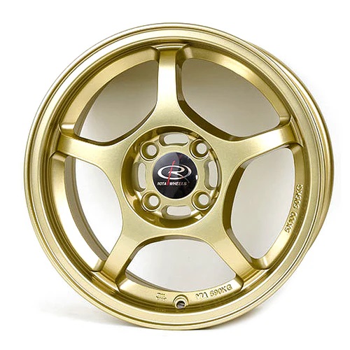 ROTA ATTACK 15x6.5 4x100 PLAIN GOLD Wheels Genuine - Image 3