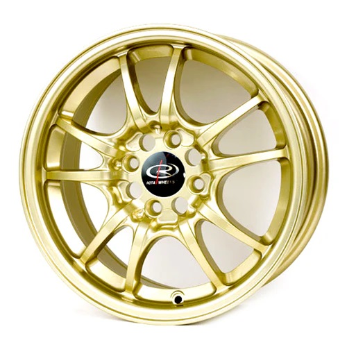 ROTA CIRCUIT 10 16x7 4x100 GOLD Wheels Genuine - Image 3