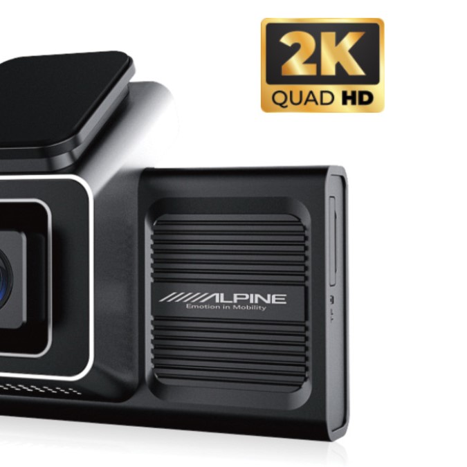 ALPINE DVR-M01D 3" HD Dash Cam Recorder (FRONT-REAR) Genuine - Image 4