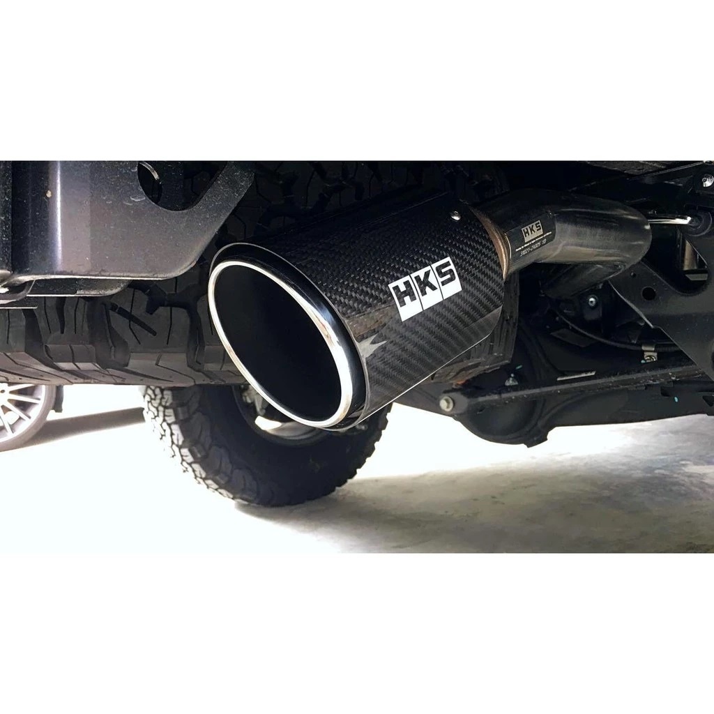 HKS Cat-Back Carbon Tail Single for OLD RAPTOR - PN#31021-ZA005 Genuine - Image 5