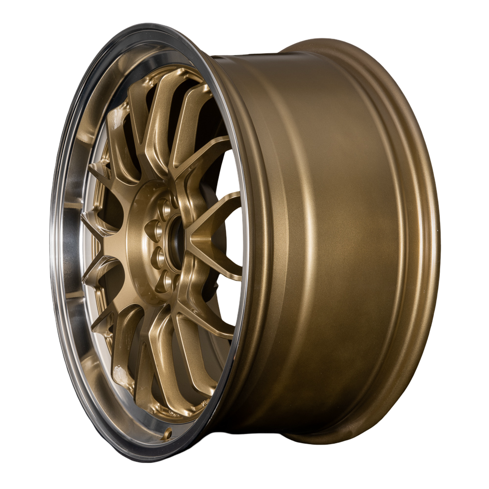 ROTA MXR F/R 17" 5x114 GOLD POLISHED LIP Wheels Genuine - Image 4