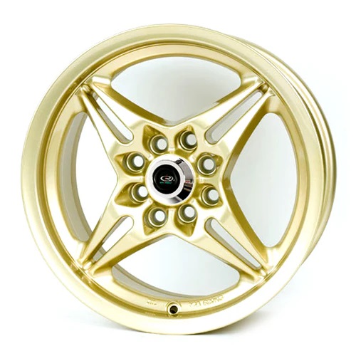 ROTA AUTO-X 15x6.5 4x100 PLAIN GOLD Wheels Genuine - Image 3