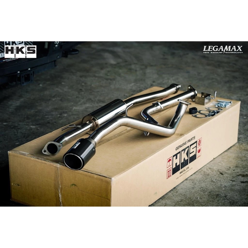 HKS Cat-Back Carbon Tail Single for OLD RAPTOR - PN#31021-ZA005 Genuine - Image 3