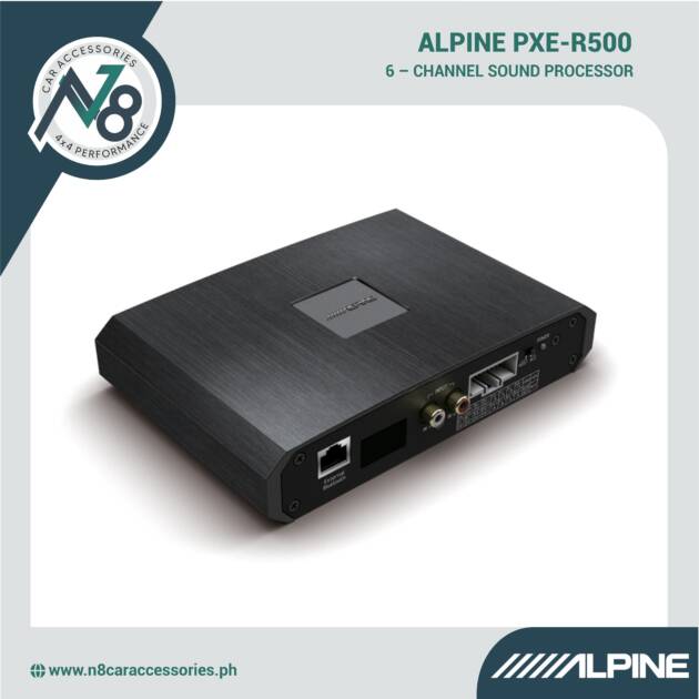 ALPINE PXE-R500 6-Channel Sound Processor Genuine