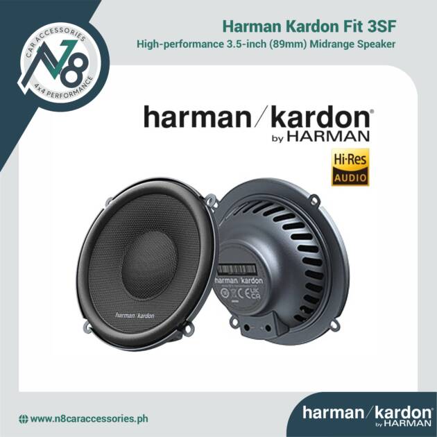 HARMAN KARDON FIT 3SF 3.5-inch (89mm) Midrange Speaker Genuine
