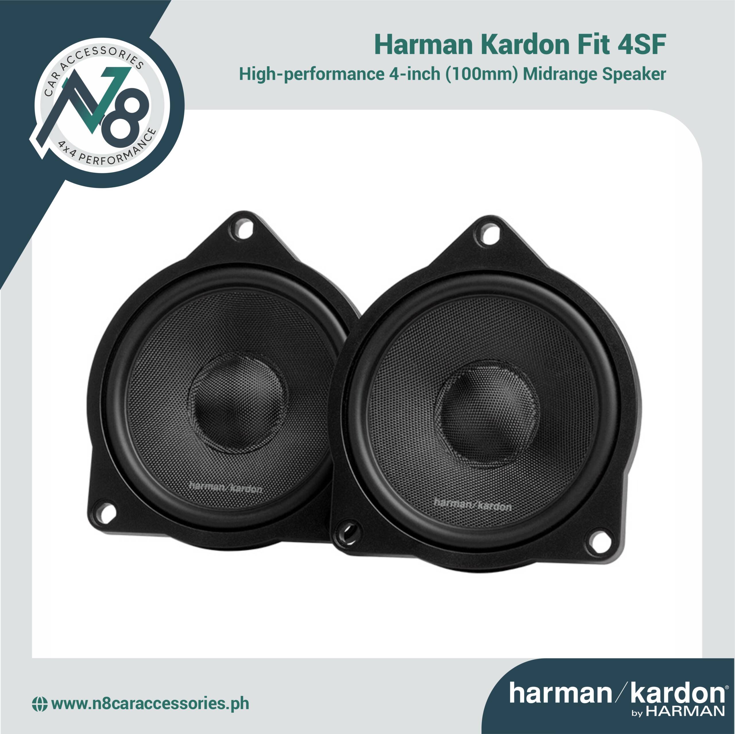 HARMAN KARDON 4SF 4-inch (100mm) Midrange Speaker Genuine