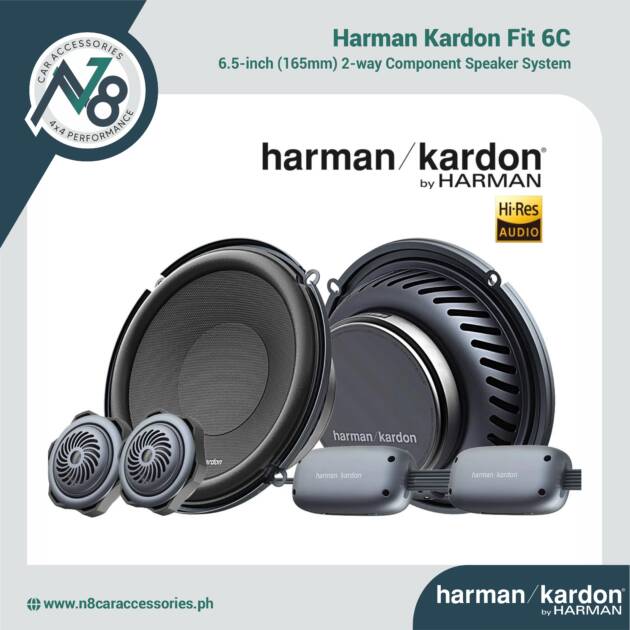 HARMAN KARDON FIT 6C 2-Way Component Speaker Genuine