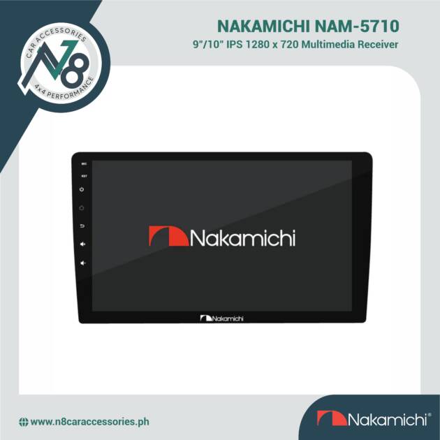 NAKAMICHI NAM-5710 4+64G Android Multimedia Receiver Genuine