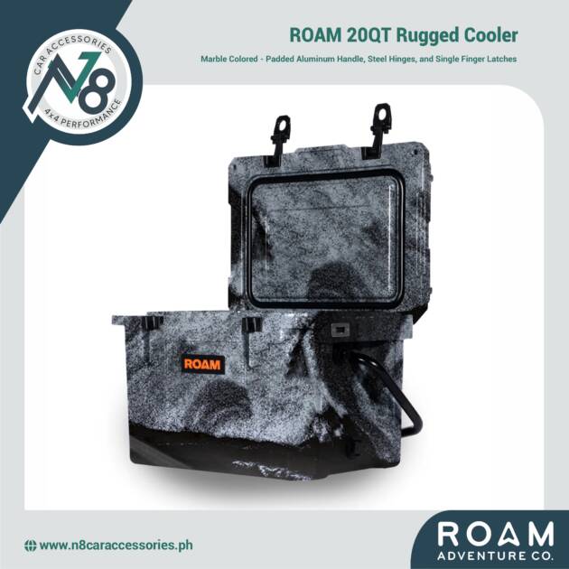 ROAM 20QT Rugged Cooler (Marble) Genuine