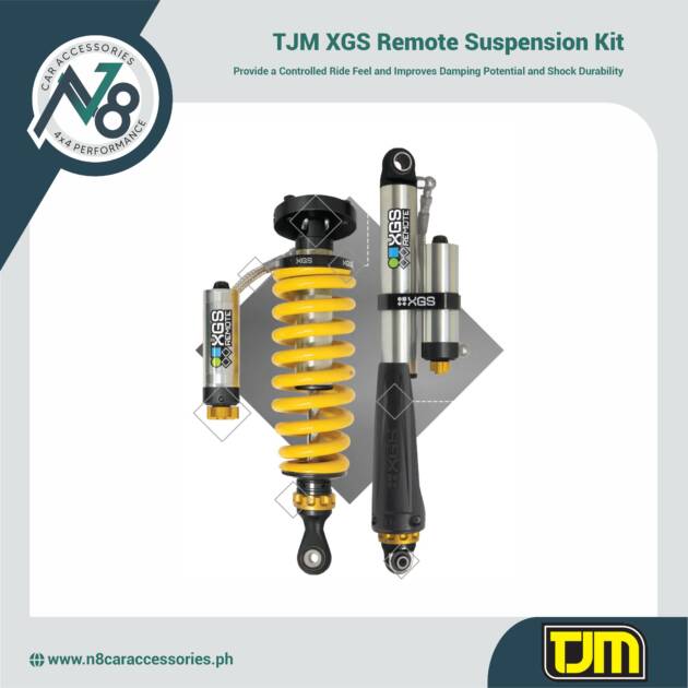 TJM XGS Remote Suspension Kit for NISSAN PATROL GU & GQ Genuine
