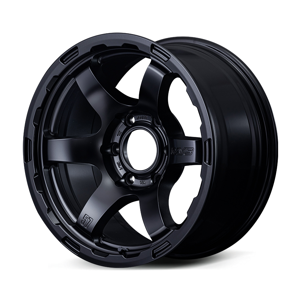 VOLK RAYS Gram Lights 57DR-X BLACK Genuine - Image 3