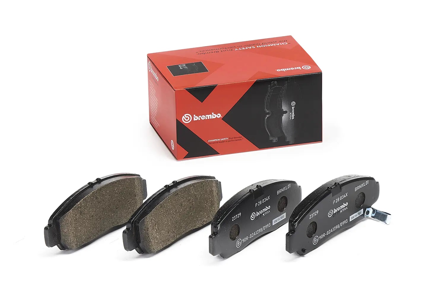 BREMBO Front Brake Pad Xtra P28034X Genuine - Image 2
