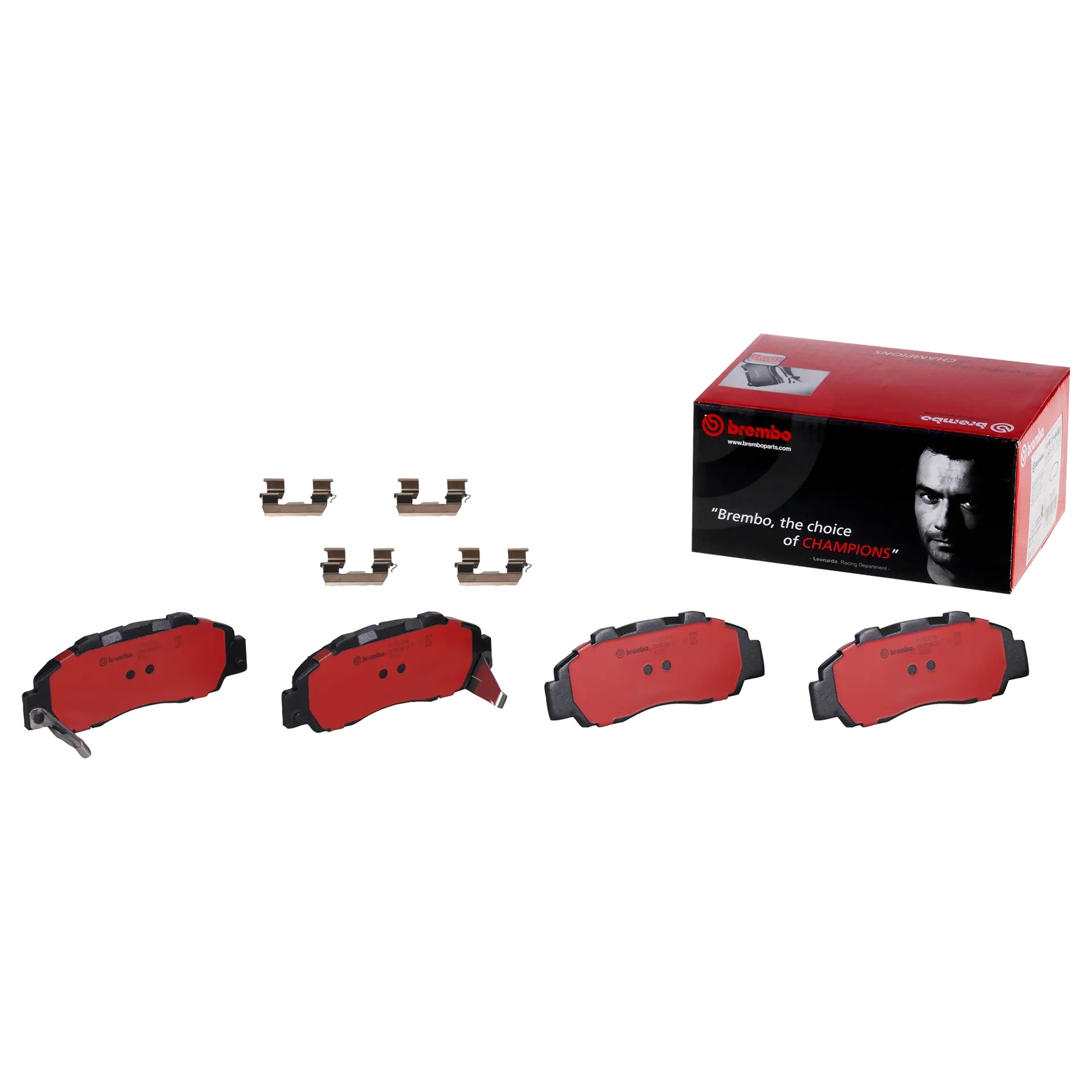 BREMBO Front Brake Pad Prime Ceramic P28026N Genuine - Image 2