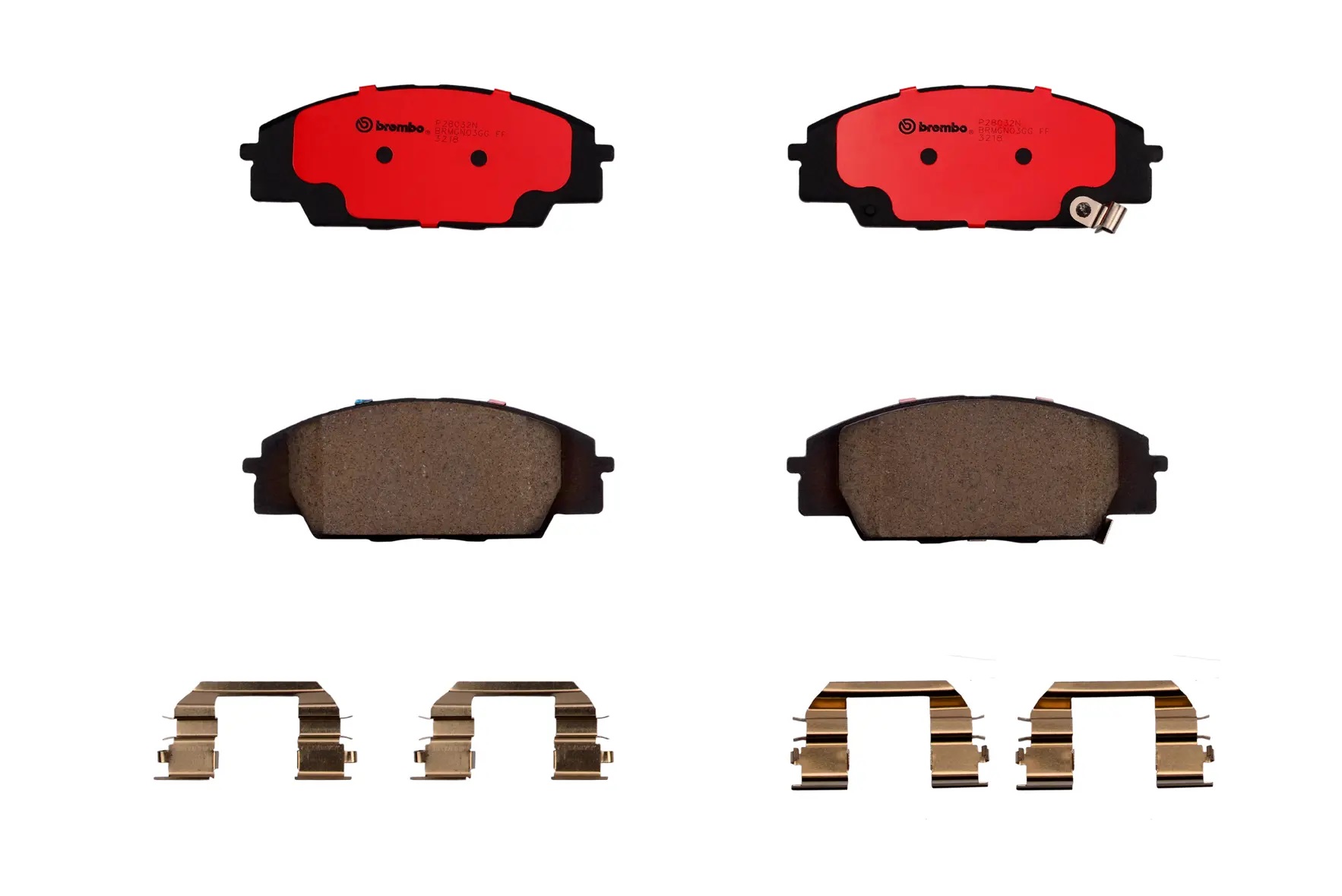 BREMBO Front Brake Pad Prime Ceramic P28032N Genuine - Image 2