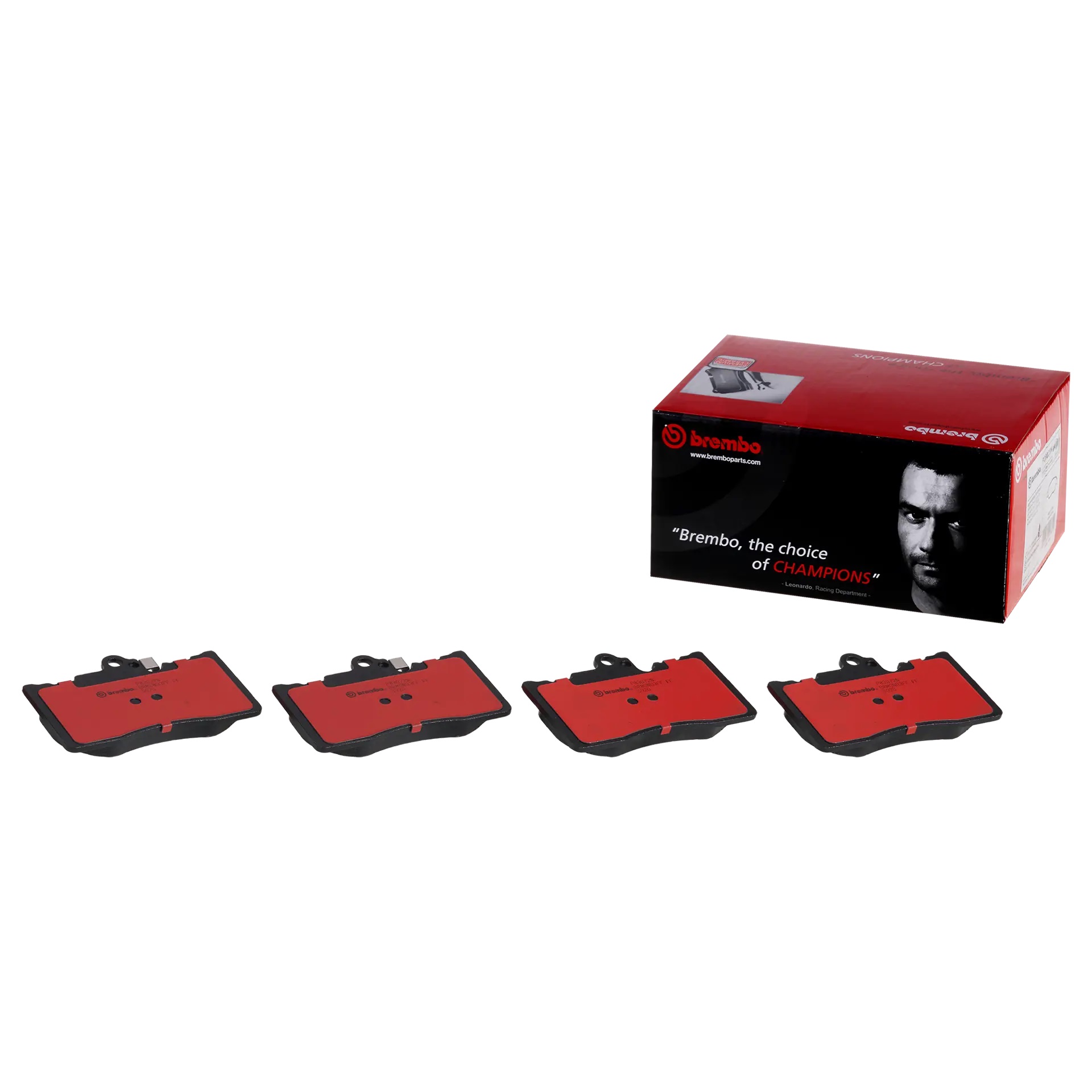 BREMBO Front Brake Pad Prime Ceramic P83072N Genuine - Image 2
