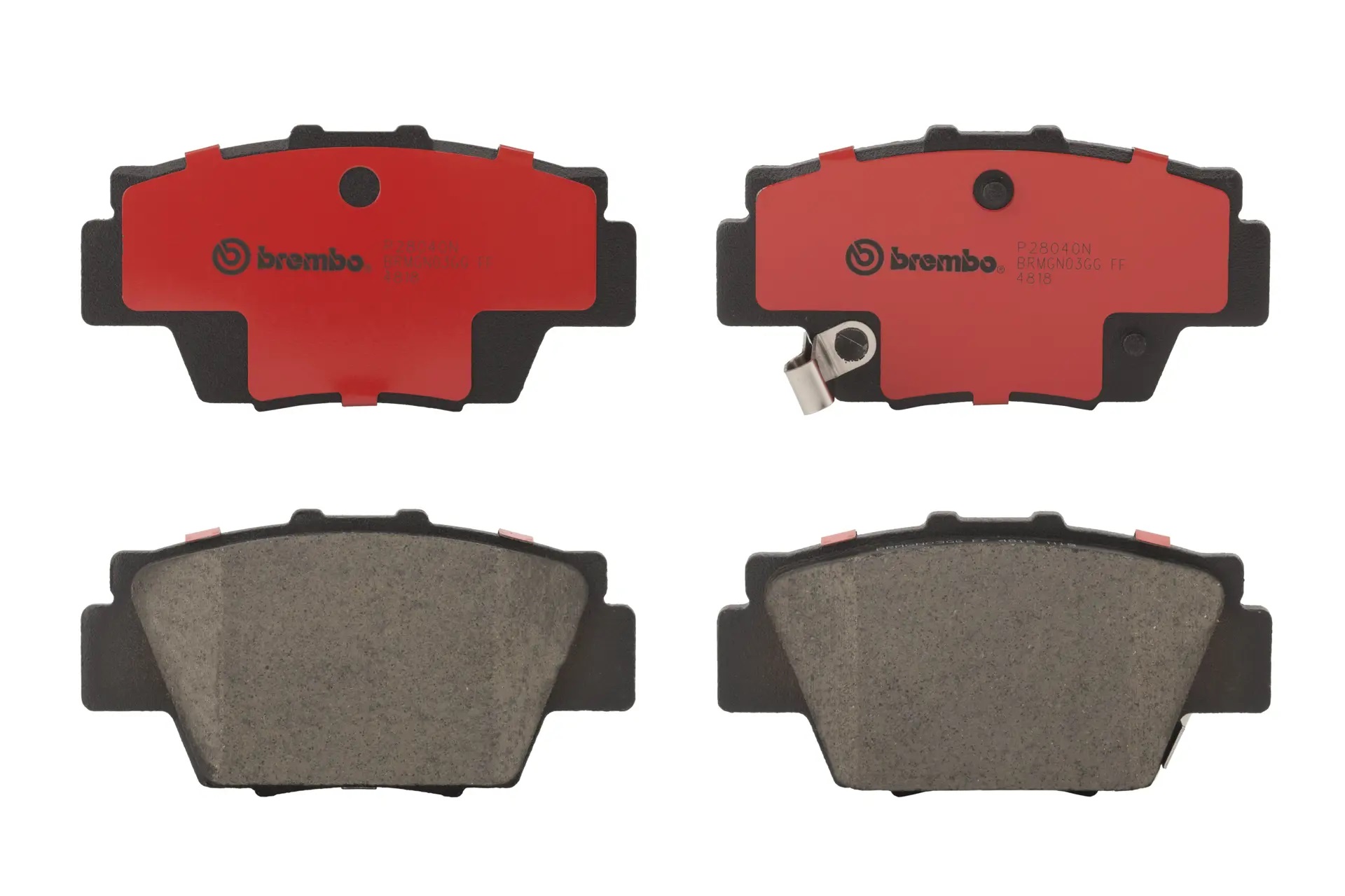 BREMBO Rear Brake Pad Prime Ceramic P28040N Genuine - Image 2