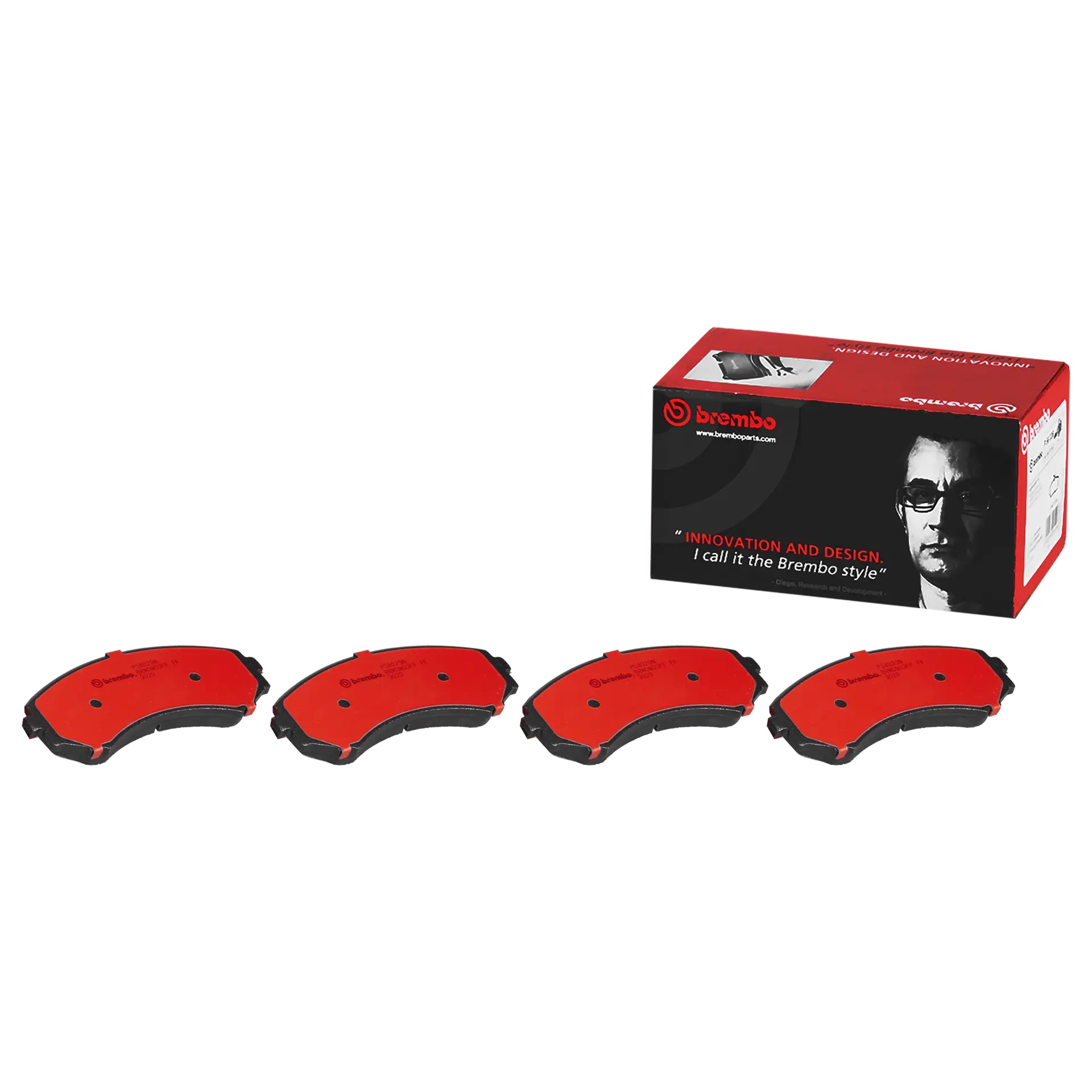 BREMBO Front Brake Pad Prime Ceramic P54029N Genuine - Image 2