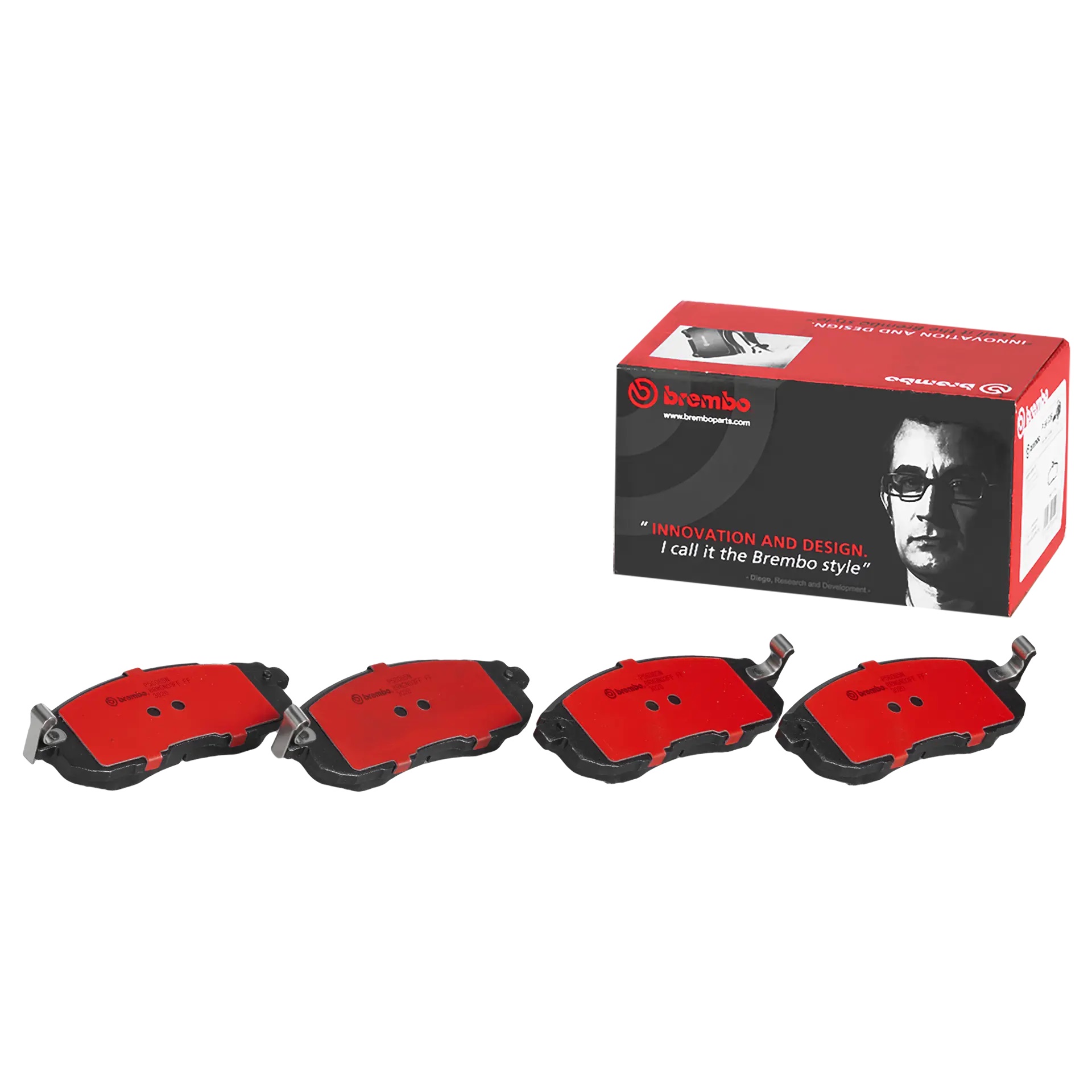 BREMBO Front Brake Pad Prime Ceramic P56065N Genuine - Image 2