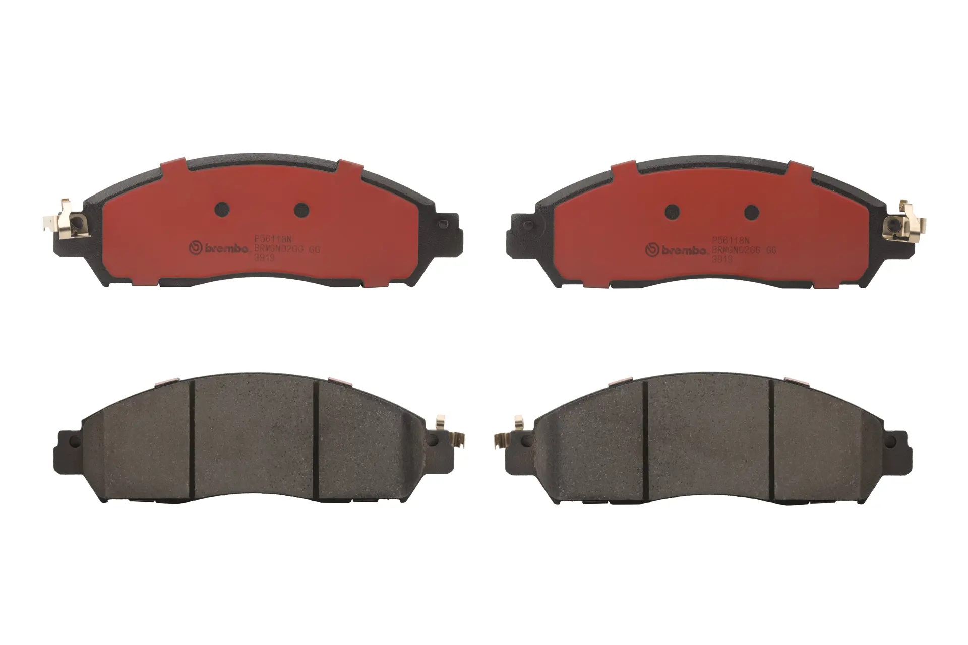 BREMBO Front Brake Pad Prime Ceramic P56118N Genuine - Image 2