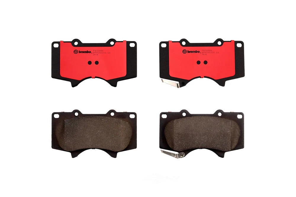 BREMBO Front Brake Pad Prime Ceramic P83066N Genuine - Image 3
