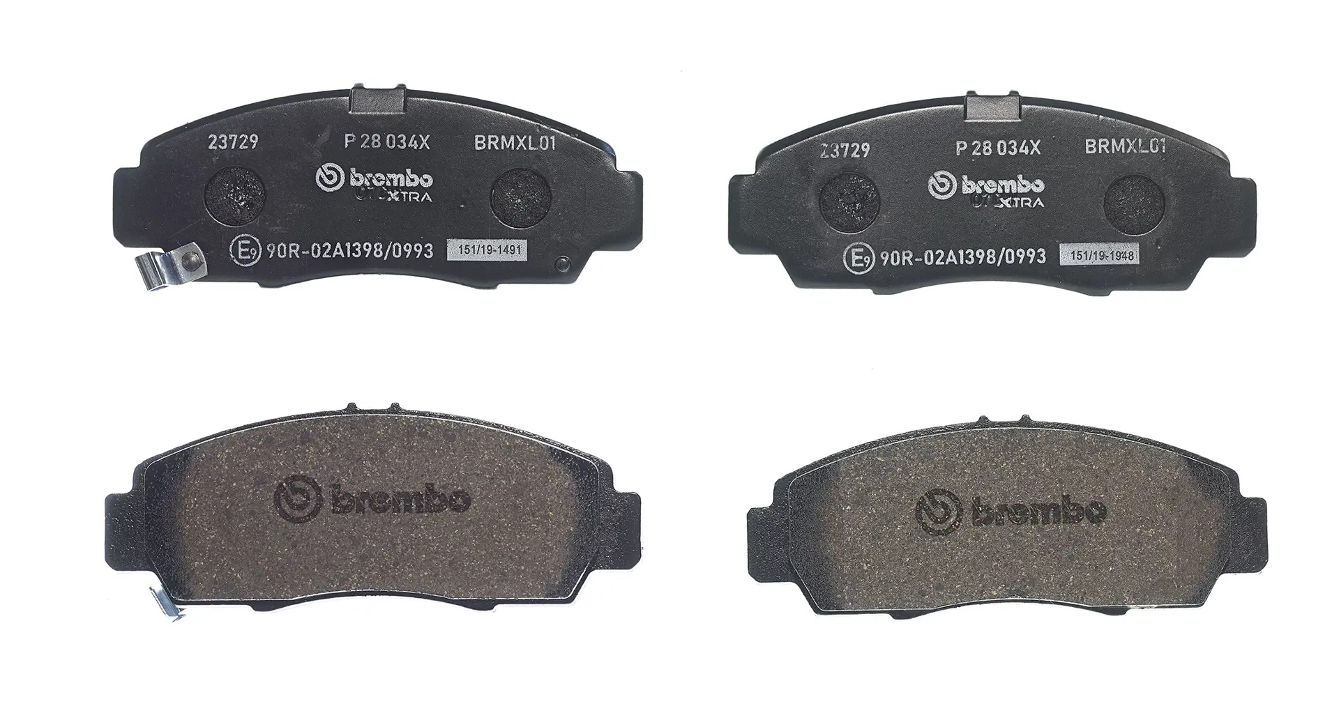BREMBO Front Brake Pad Xtra P28034X Genuine - Image 4