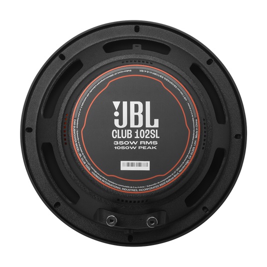 JBL Club 102SL 10-inch Shallow-mount Component Subwoofer Genuine - Image 4