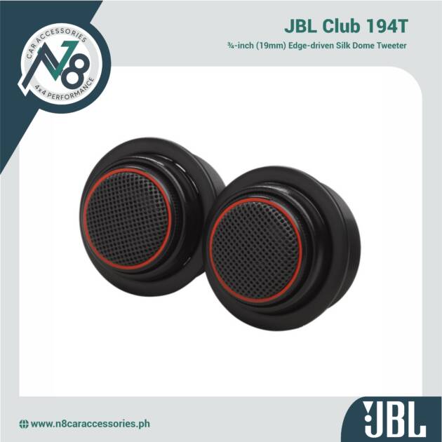 JBL Club 194T ¾-inch (19mm) Edge-driven Silk Dome Tweeter Genuine