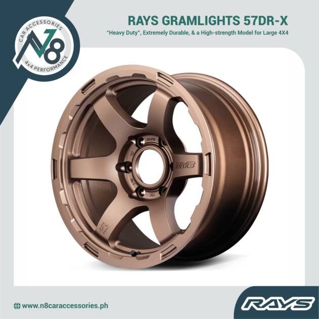 VOLK RAYS Gram Lights 57DR-X BRONZE Genuine