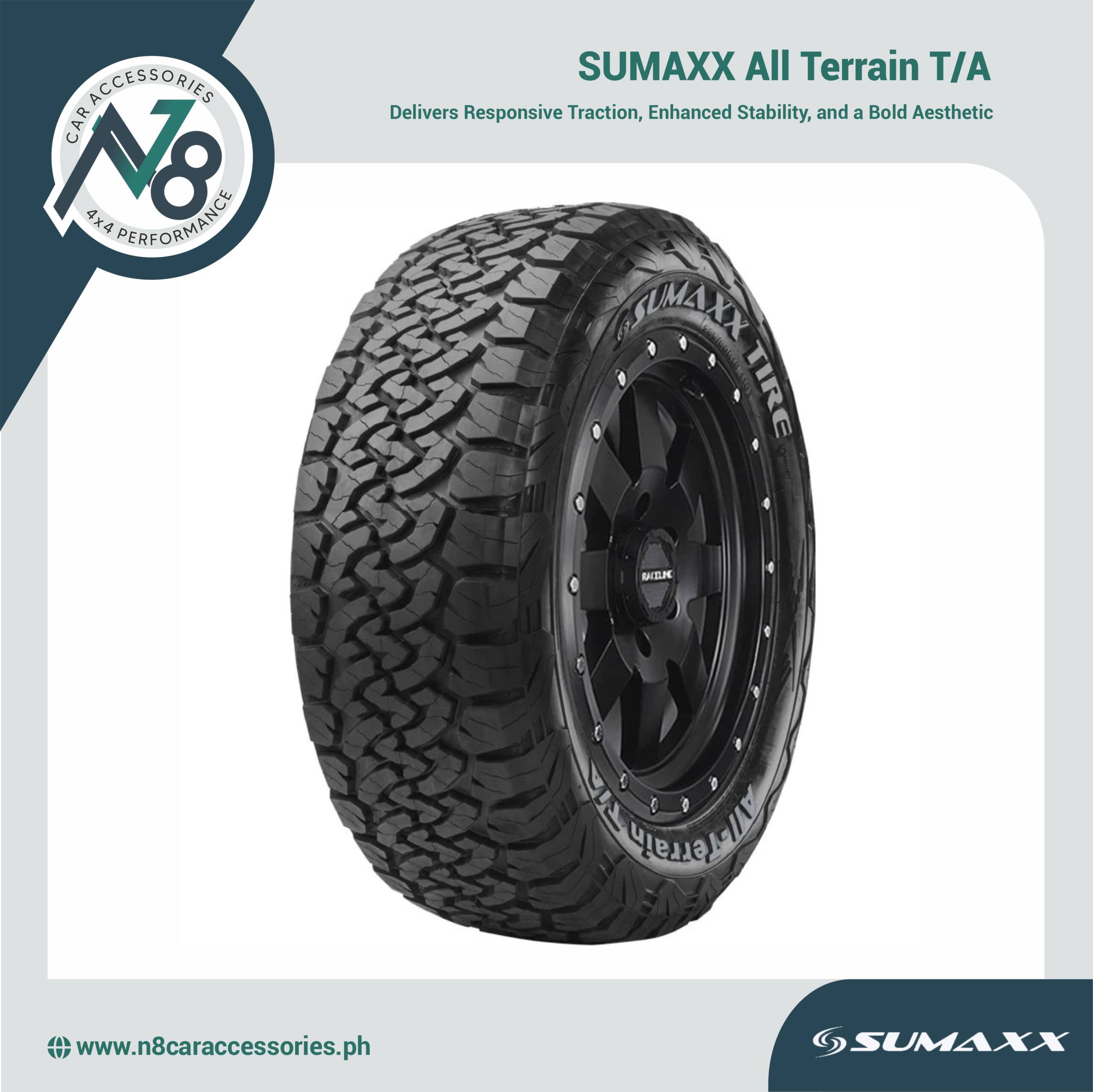 SUMAXX All Terrain T/A Tires Genuine