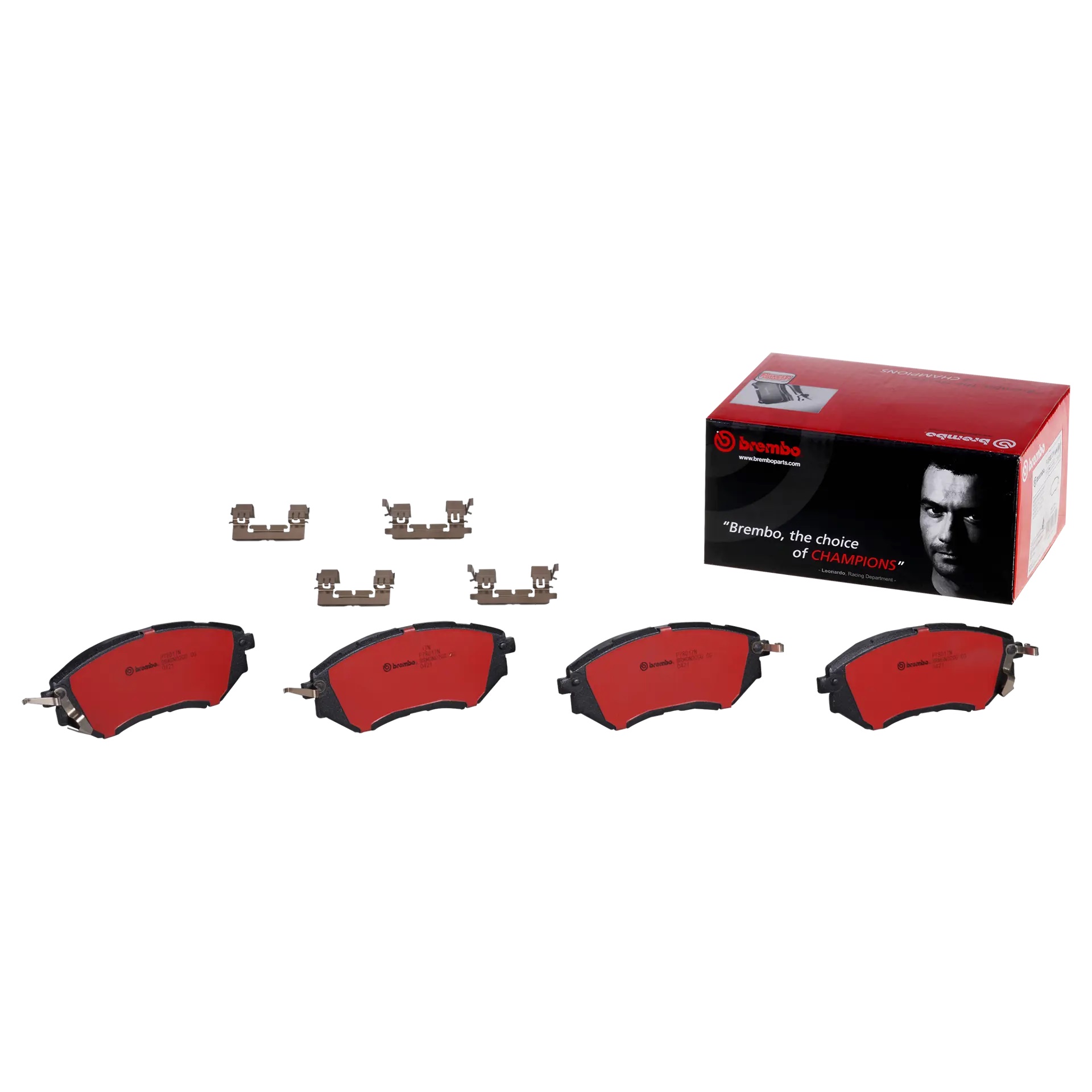 BREMBO Front Brake Pad Prime Ceramic P78017N Genuine - Image 2