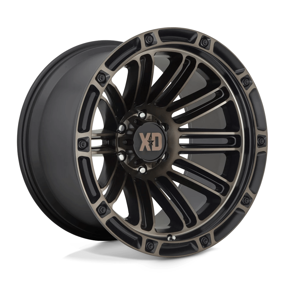 XD KMC XD846 Double Deuce 20x9 6x139.7 et00 Satin Black with Dark Tint Genuine - Image 2