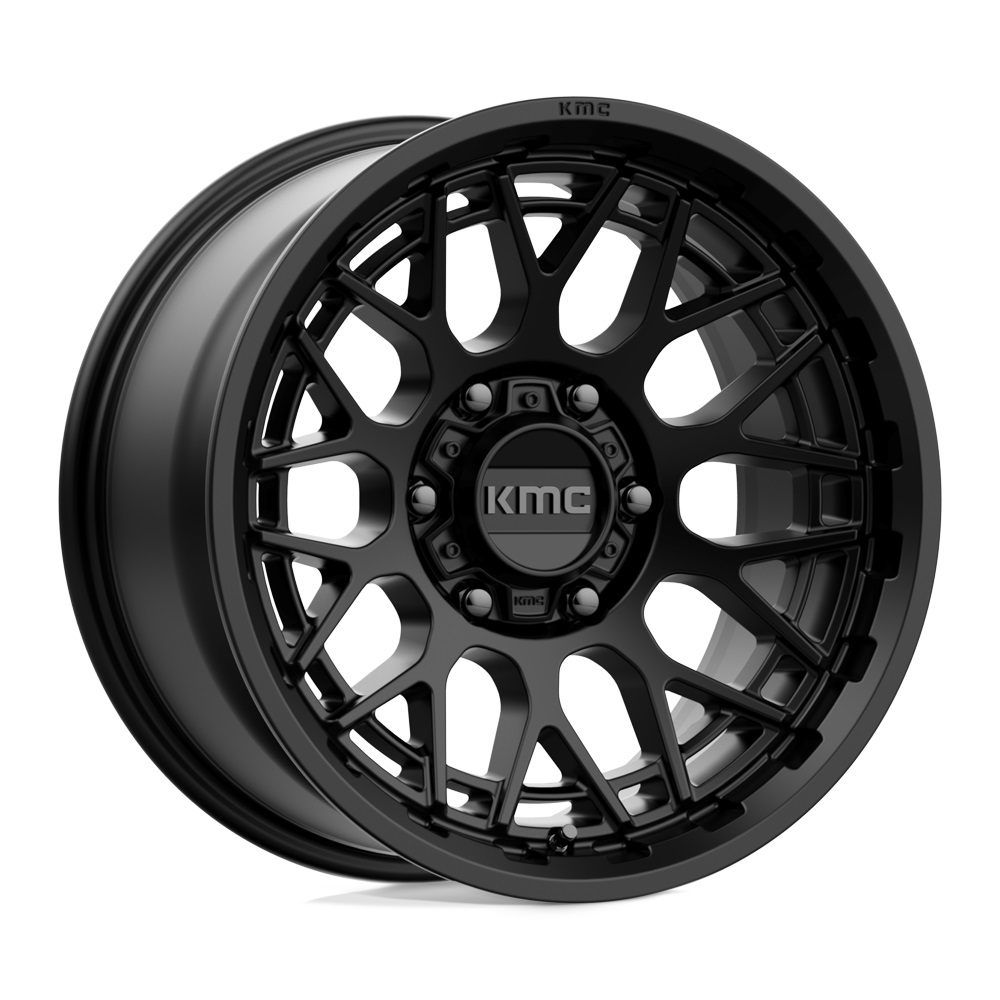 XD KMC KM722 Technic 20x9 6x139.7 et00 Satin Black Genuine - Image 2