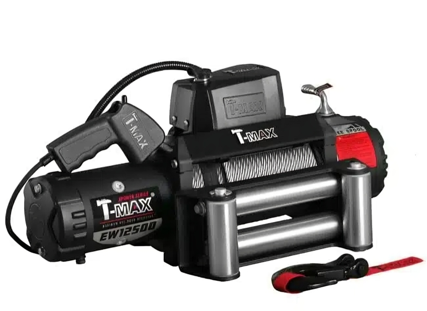 T-MAX EW-12500 24V Winch with Synthetic Rope/XPower Series Genuine - Image 2