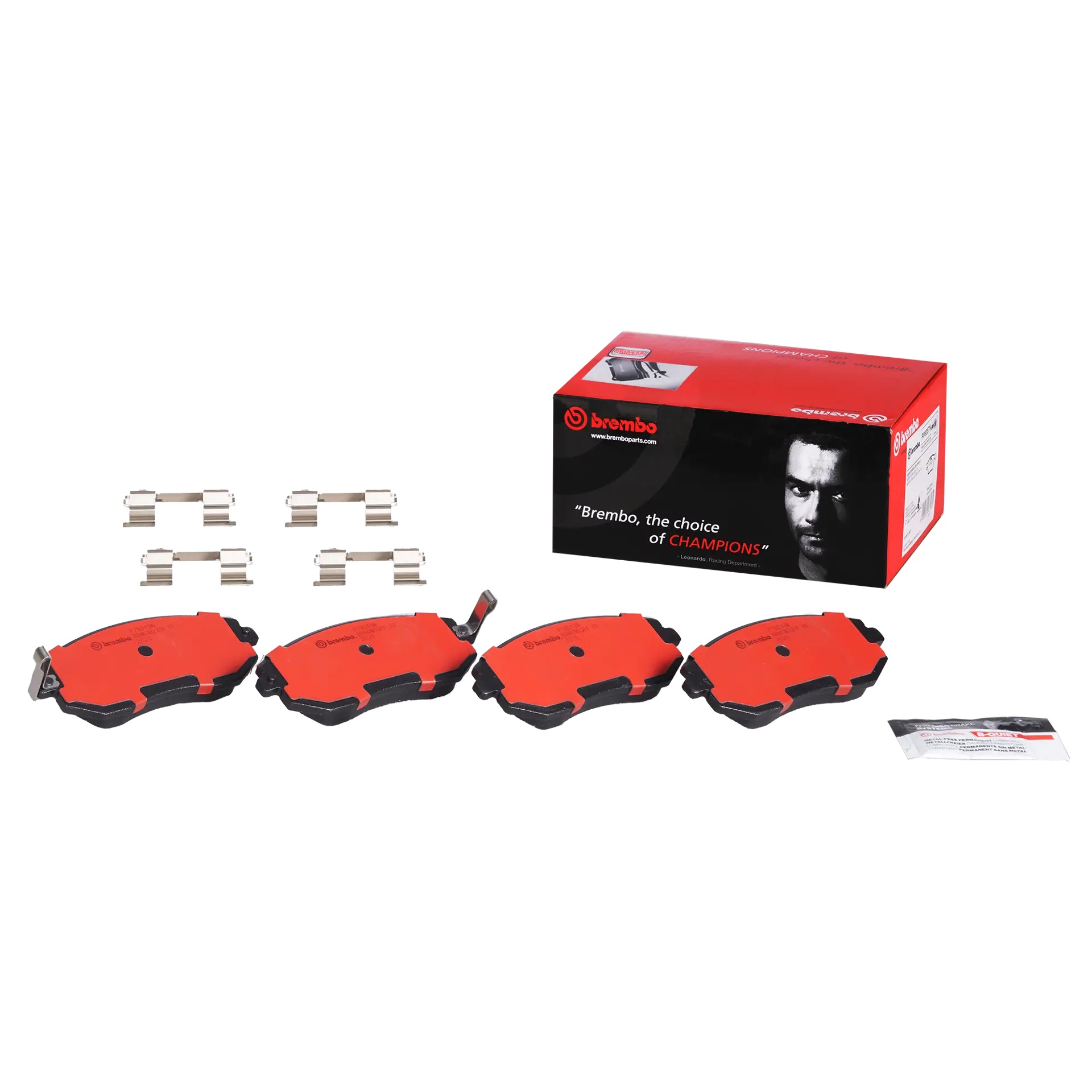 BREMBO Front Brake Pad Prime Ceramic P78013N Genuine - Image 2