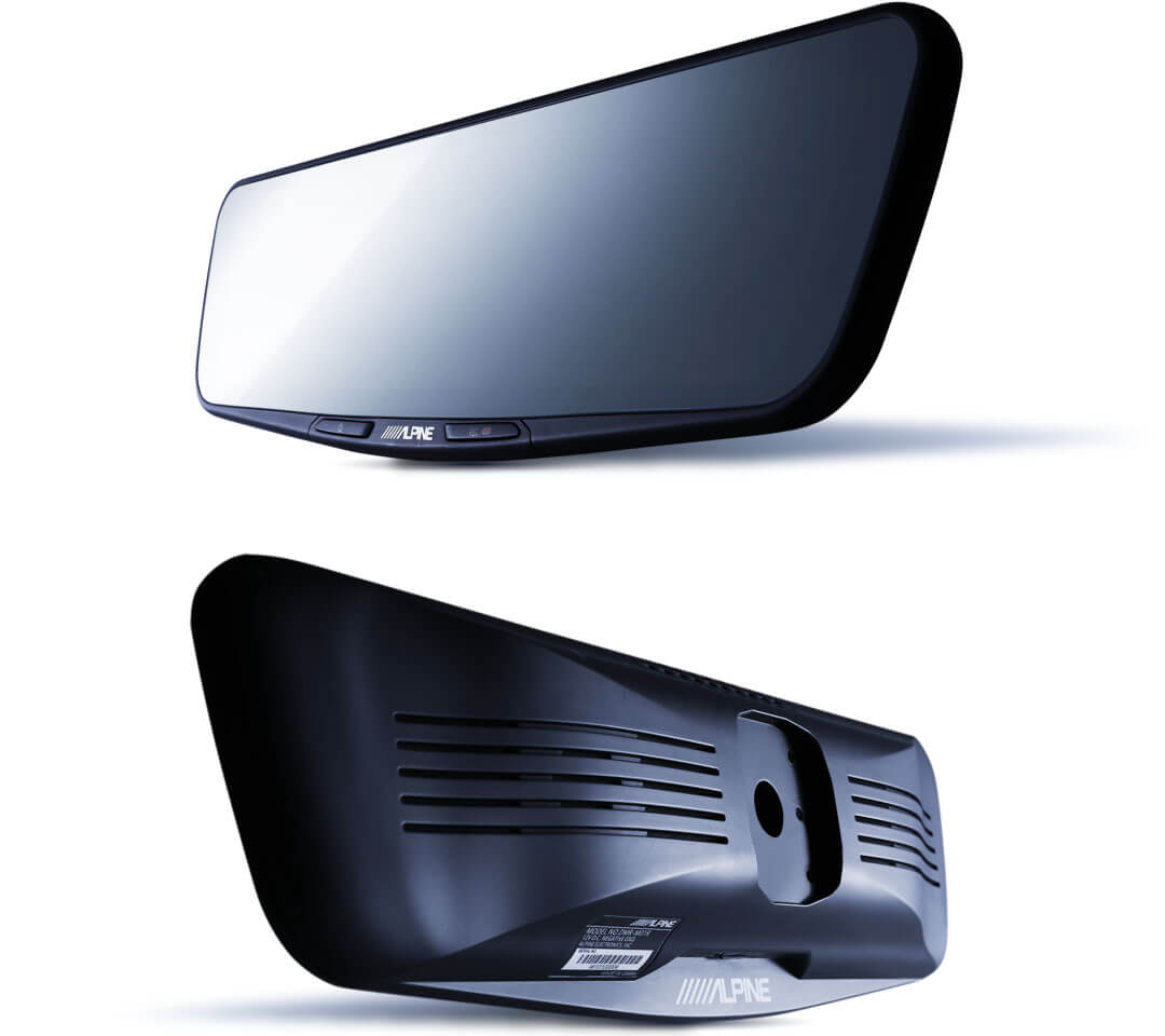 ALPINE DVR-DM1200A-IC 12" Digital Mirror with Integrated Drive Recorder Genuine - Image 3