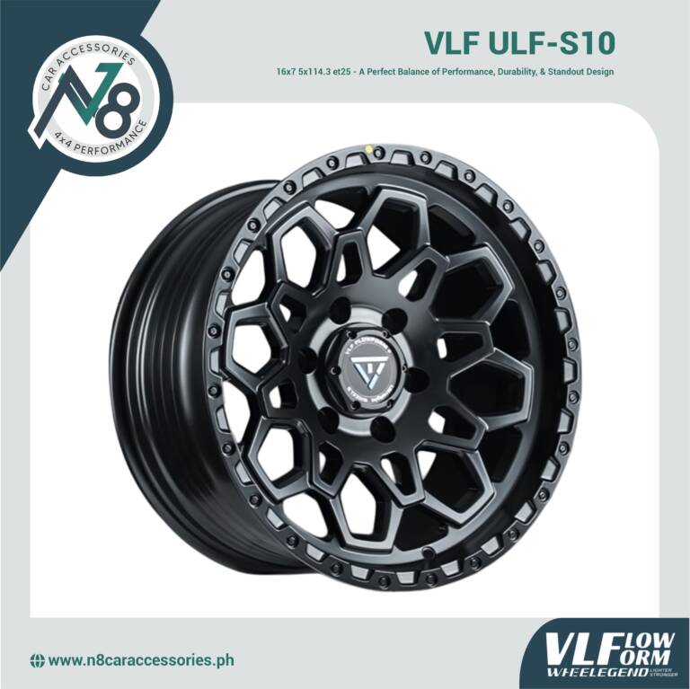 VLF ULF-S10 16x7 5x114.3 et25 Genuine