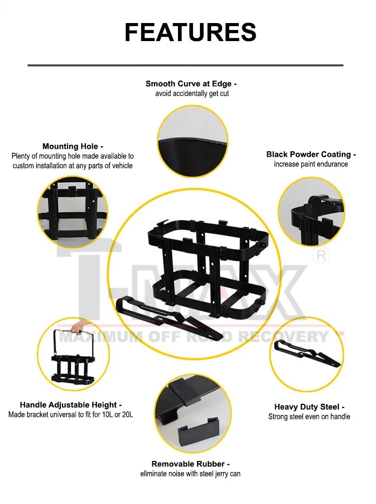 T-MAX Jerry Can Bracket Genuine - Image 4