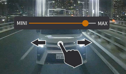 ALPINE DVR-DM1200A-IC 12" Digital Mirror with Integrated Drive Recorder Genuine - Image 4