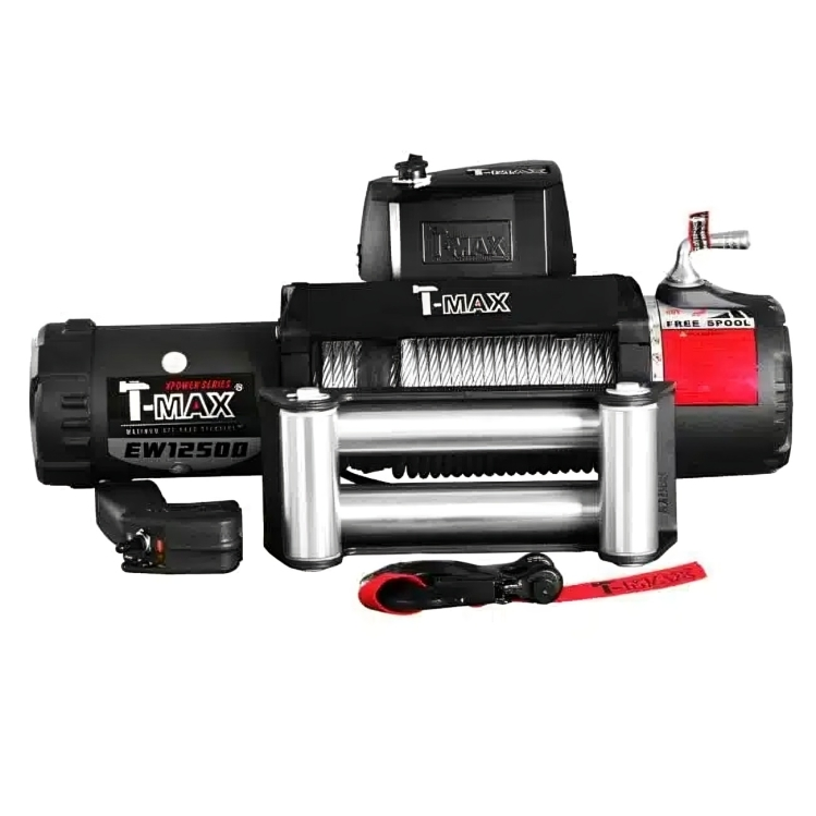 T-MAX EW-12500 24V Winch with Synthetic Rope/XPower Series Genuine - Image 3