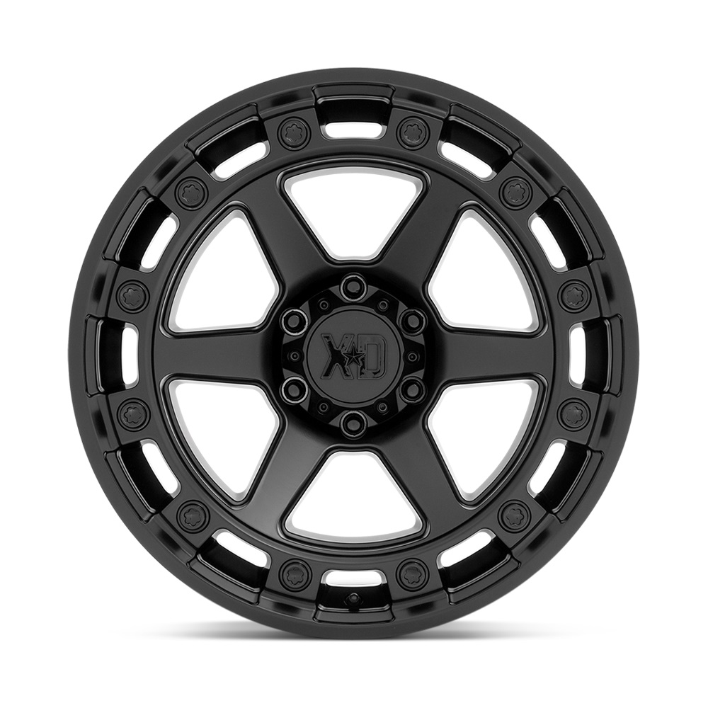 XD KMC XD862 Raid 20x10 6x139.7 et-18 Satin Black Genuine - Image 4