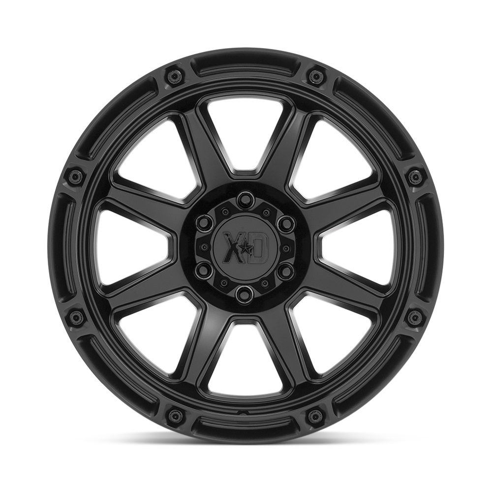 XD KMC XD863 Titan 20x9 6x139.7 et00 Satin Black Genuine - Image 4
