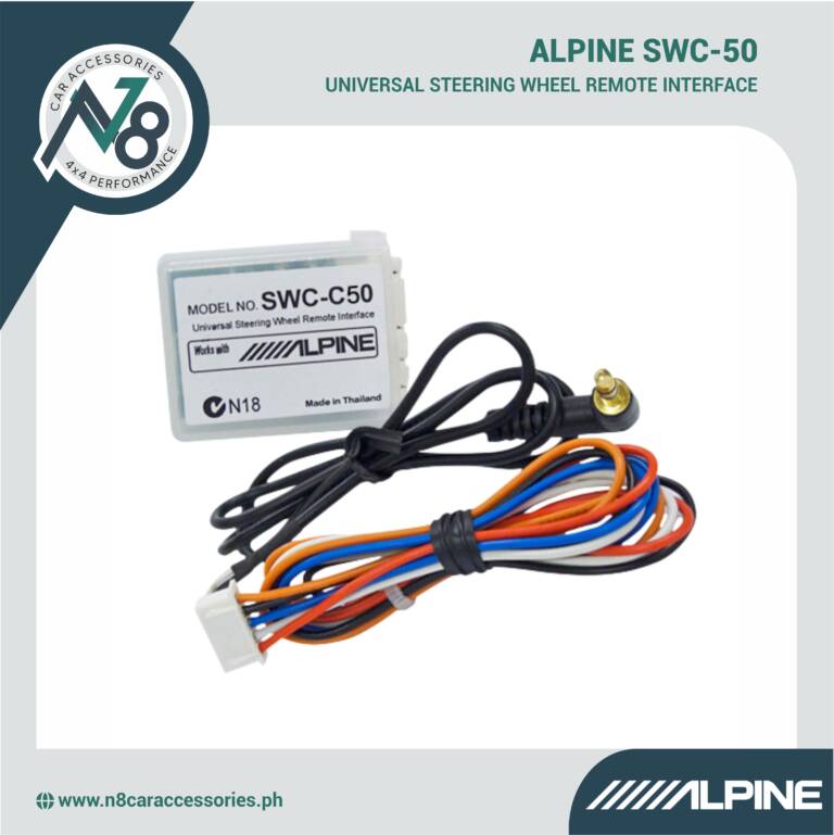 ALPINE SWC-C50 Universal Steering Wheel Remote Interface Genuine